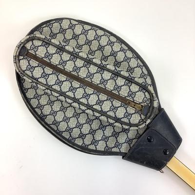 473 Vintage GUCCI Tennis Racket Cover