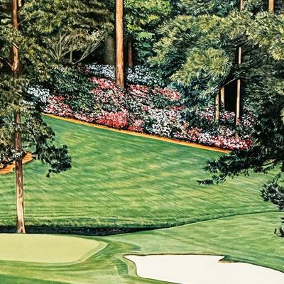 Framed Print of Augusta National Golf Club 15th Hole