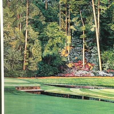 Framed Print of Augusta National Golf Club 15th Hole