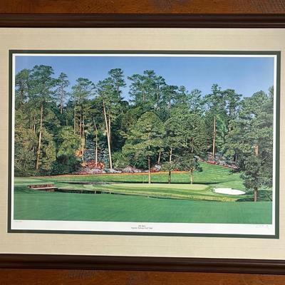 Framed Print of Augusta National Golf Club 15th Hole