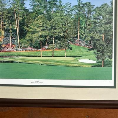 Framed Print of Augusta National Golf Club 15th Hole