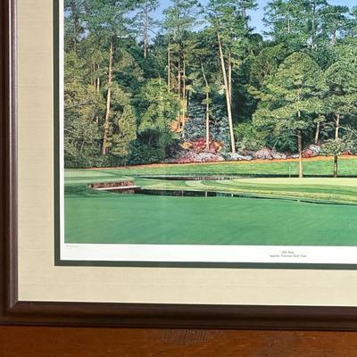 Framed Print of Augusta National Golf Club 15th Hole