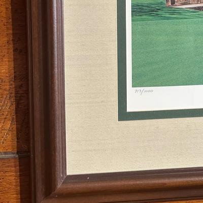 Framed Print of Augusta National Golf Club 15th Hole