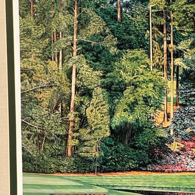 Framed Print of Augusta National Golf Club 15th Hole