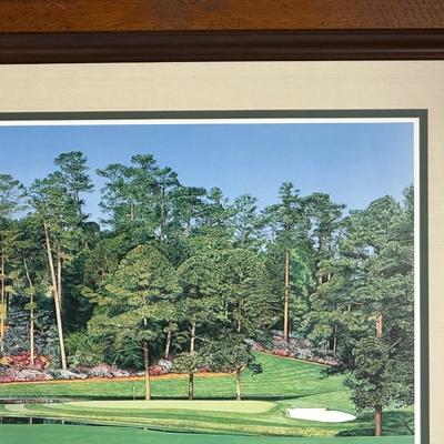 Framed Print of Augusta National Golf Club 15th Hole