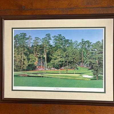 Framed Print of Augusta National Golf Club 15th Hole