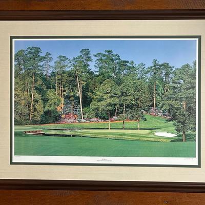 Framed Print of Augusta National Golf Club 15th Hole