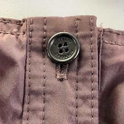 477 BURBERRY Lavender Blouse with Wool Skirt