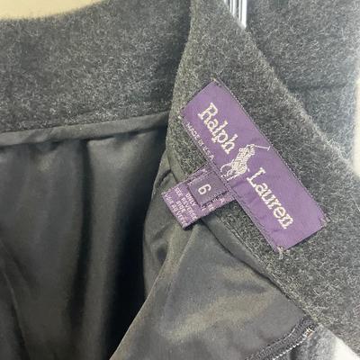 478 RALPH LAUREN COUTURE Cashmere Suit with Extra Skirt