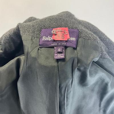 478 RALPH LAUREN COUTURE Cashmere Suit with Extra Skirt