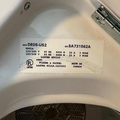 FISHER & PAYKEL DRYER