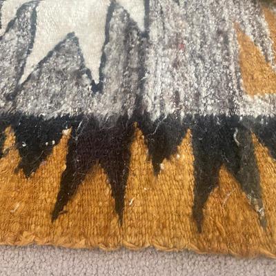 SOUTHWEST STYLE WOVEN RUG AND THROW PILLOWS