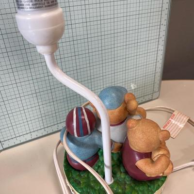 Lifeline teddy bear lamp