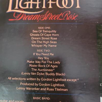Lot of Dan Fogelburg and Gordon Lightfoot