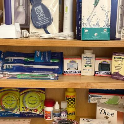 PHILLIPS SONICARE, NEW TOOTHBRUSHES, PEDOMETERS, TOILETRIES AND MORE!