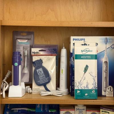 PHILLIPS SONICARE, NEW TOOTHBRUSHES, PEDOMETERS, TOILETRIES AND MORE!