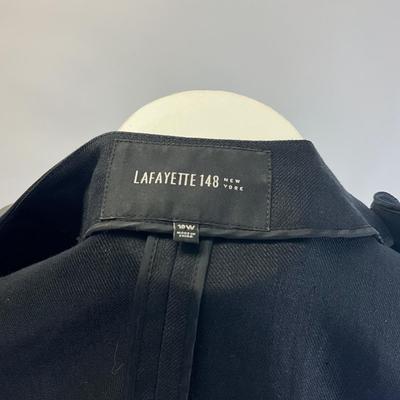 480 LAFAYETTE 148 Leather Jacket and Skirt