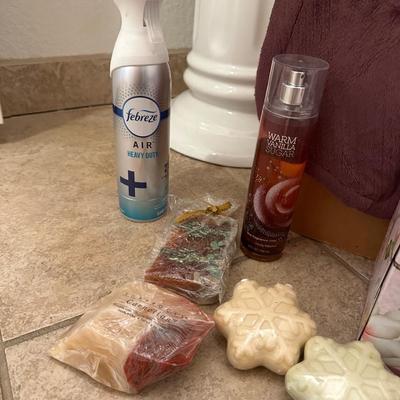 SUNBEAM ELECTRIC SHOULDER HEAT & MASSAGE PAD, KLEENEX, BAR SOAP AND MORE