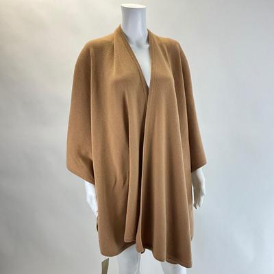 481 New N. PEAL Cashmere Poncho One-Size
