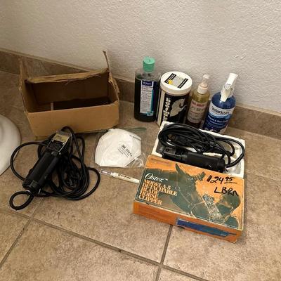 OSTER HORSE/ANIMAL CLIPPERS, THERMOMETER FOR ANIMALS, WOUND & SKIN CARE, HOOF MAKER AND ANIMAL DENTAL CARE