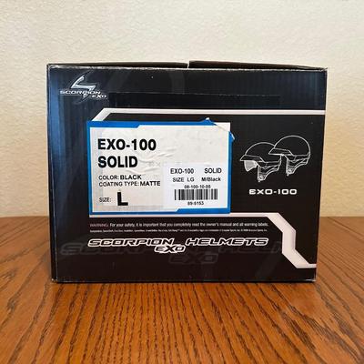 SCORPION EXO-100 HELMET SIZE LARGE