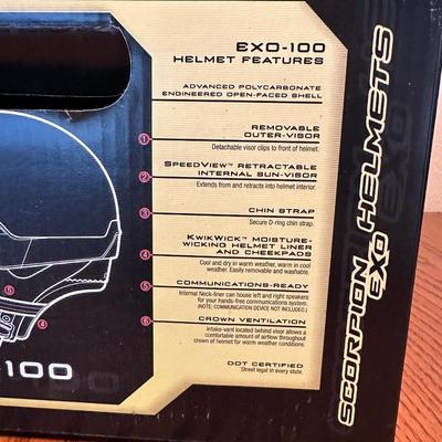 SCORPION EXO-100 HELMET SIZE LARGE