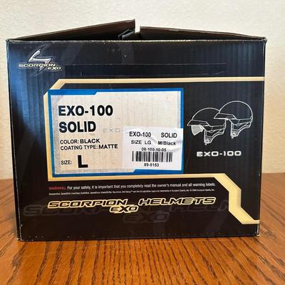 SCORPION EXO-100 HELMET - SIZE LARGE