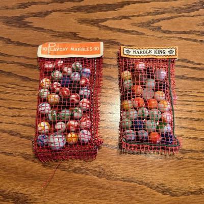 VINTAGE PACKS OF MARBLES IN ORIGINAL PACKAGES