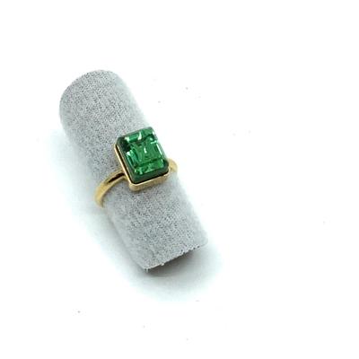 485 LOUIS VUITTON Gold Resin and Crystal Cosmopolitan Ring