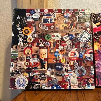 MULTIPLE 500 PIECE JIGSAW PUZZLES