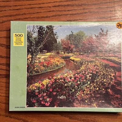 MULTIPLE 500 PIECE JIGSAW PUZZLES
