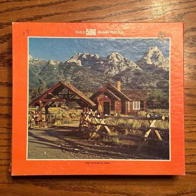MULTIPLE 500 PIECE JIGSAW PUZZLES
