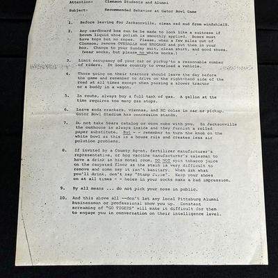 1960’s TAPS Annual Publication of Clemson University and More!