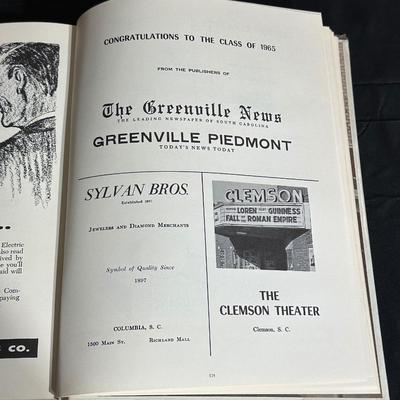 1960’s TAPS Annual Publication of Clemson University and More!