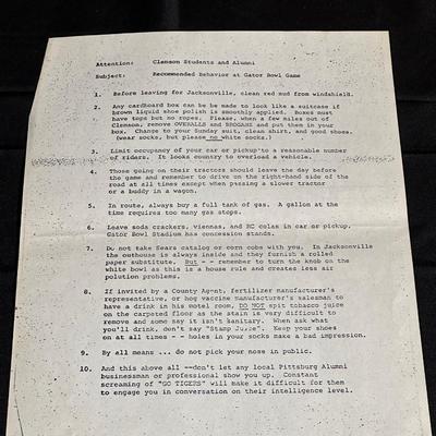 1960’s TAPS Annual Publication of Clemson University and More!