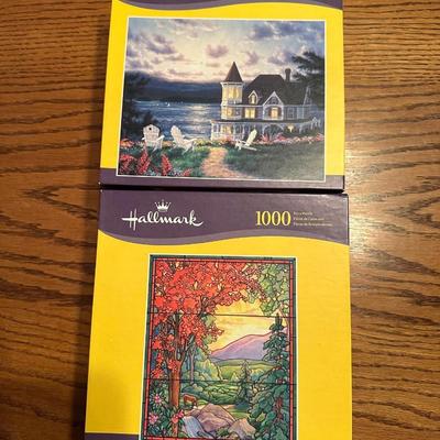 3 - 1000 PIECE JIGSAW PUZZLES AND 1 - 1020 PIECE JIGSAW PUZZLE