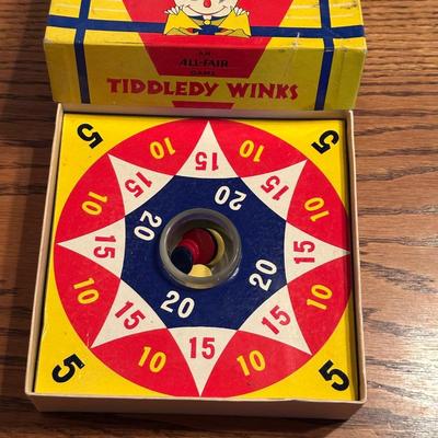 VINTAGE COOTIE, TIDDLEDY WINKS, & OLD MAID IN VERY GOOD CONDITION