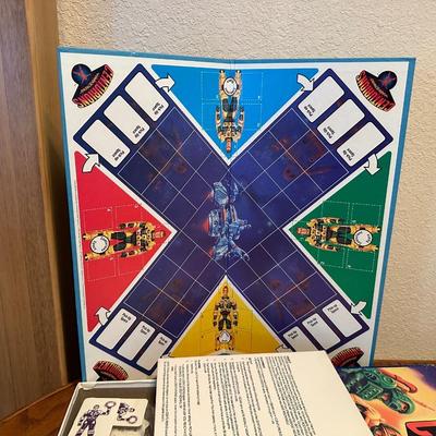 1930’s GAME BOARD “40 GAMES BOX” PIN THE TAIL ON THE DONKEY, KIDDIE QUIZ, & CENTURIONS GAMES