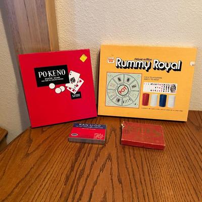 POKENO, ROYAL RUMMY, ROOK & KAN-U-GO