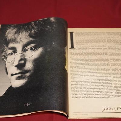 ROLLING STONE MAGAZINE FEATURING JOHN LENNON & YOKO ONO JAN 22, 1981