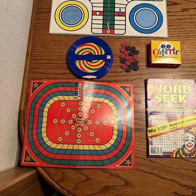 BINGO, GAME BOARDS FROM 1930’s, BACKGAMMON & MORE