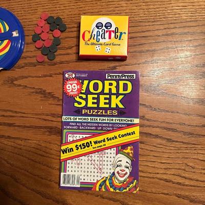 BINGO, GAME BOARDS FROM 1930’s, BACKGAMMON & MORE