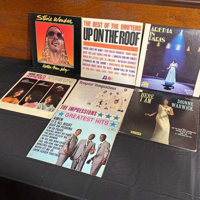 Vintage Records by Aretha Franklin, Stevie Wonder and More!