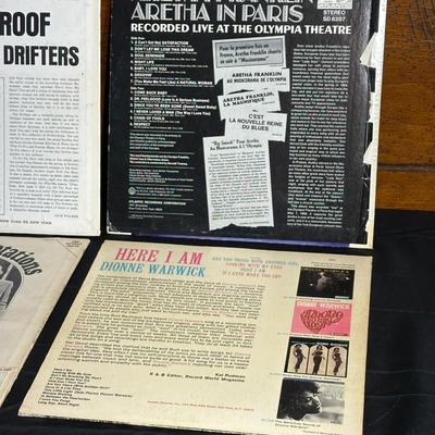 Vintage Records by Aretha Franklin, Stevie Wonder and More!