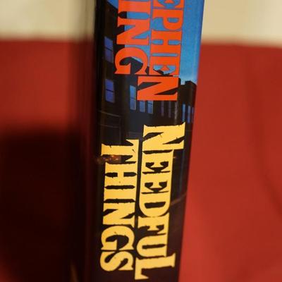 STEPHEN KING "THE LAST CASTLE ROCK STORY "NEEDFUL THINGS"