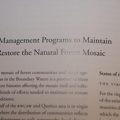 THE BOUNDARY WATERS WILDERNESS ECOSYSTEM BY MIRON HEINSELMAN