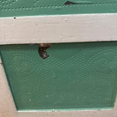 Vintage farmhouse kitchen cabinet