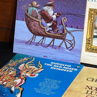 Vintage Christmas Records