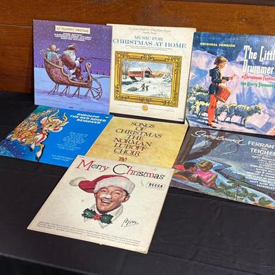 Vintage Christmas Records