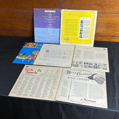 Vintage Christmas Records